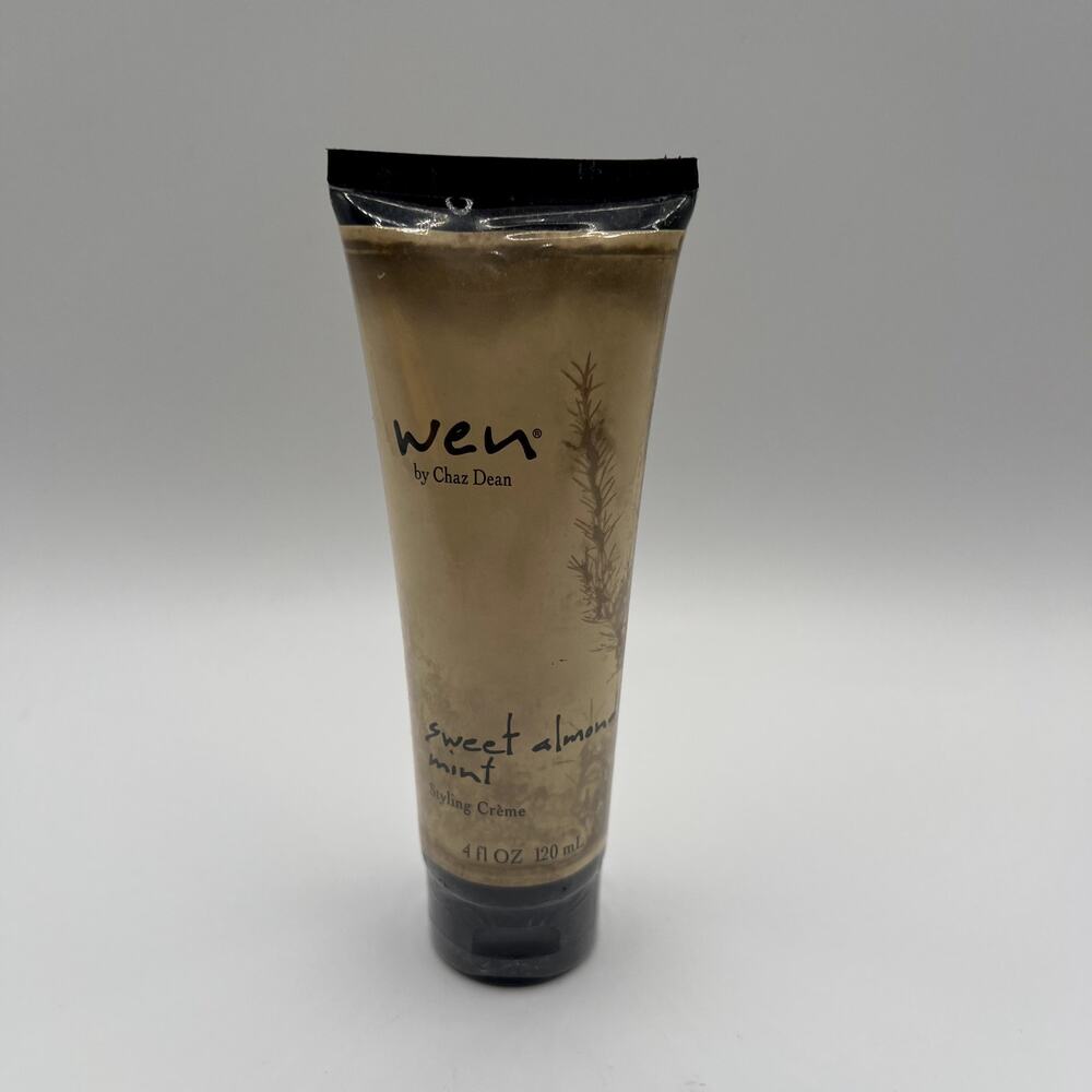 WEN by Chaz Dean Sweet Almond Mint Anti-Frizz Styling Creme 4 fl oz